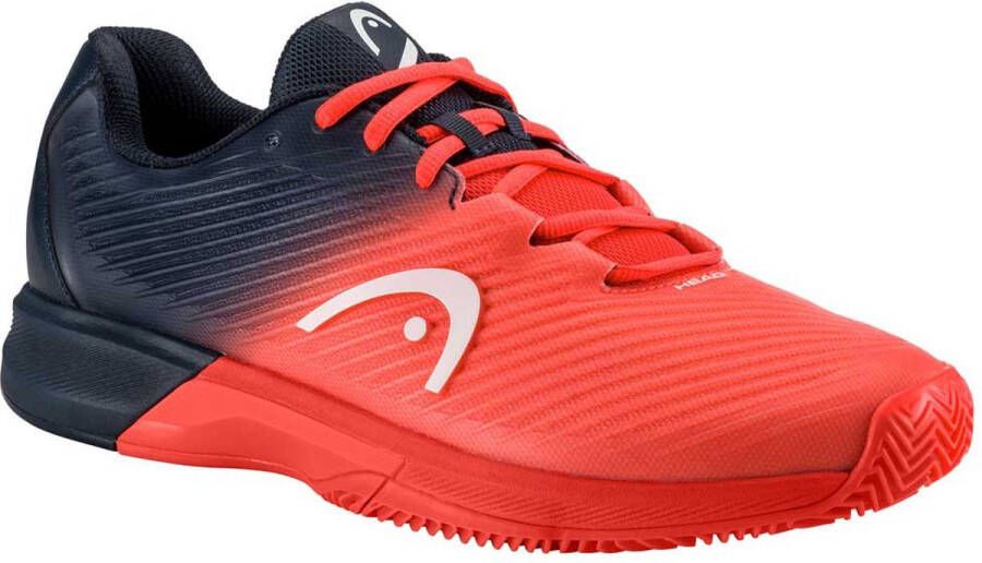 HEAD RACKET Revolt Pro 4.0 Clay Gravel Schoenen Rood Blauw Man