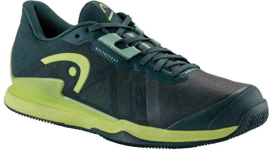 HEAD RACKET Sprint Pro 3.5 Clay Gravel Schoenen Groen 1 2 Man