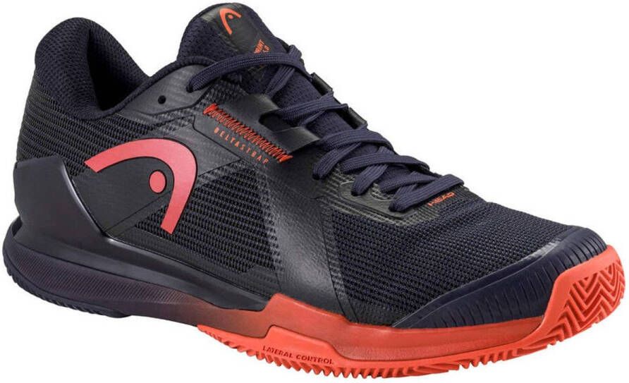 Head Tennisschoen Men Sprint Pro 4.0 Clay Dark Blue Red 25