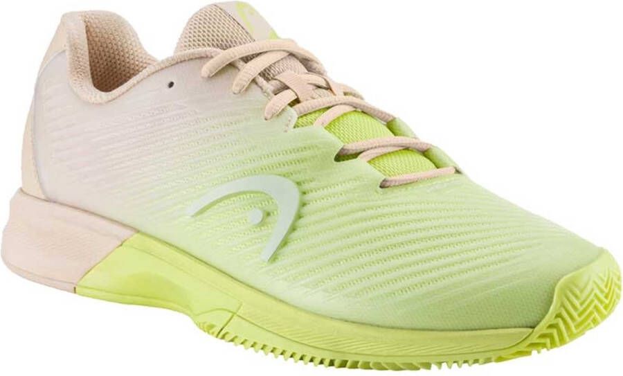 Head Women's Lime Green Revolt Pro 4 Clay 274233 Mcli