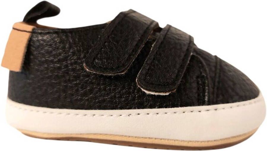 Healty Shoes Healthy Shoes Utrecht Klittenbandschoen Black