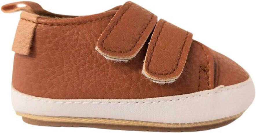 Healty Shoes Healthy Shoes Utrecht Klittenbandschoen Cognac