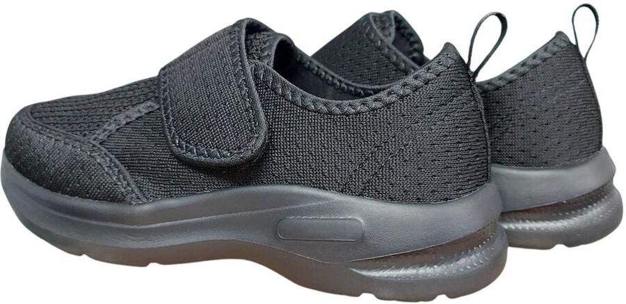 Healty Shoes Healthy Shoes Klittenbandschoen Sheffield Zwart