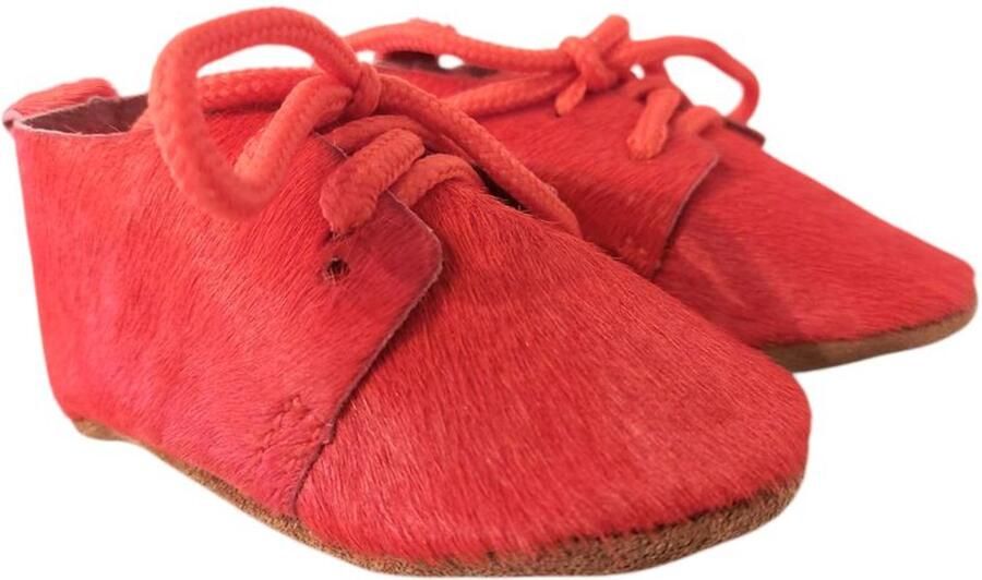 Healty Shoes Healthy Shoes Paris Veterschoen Rood