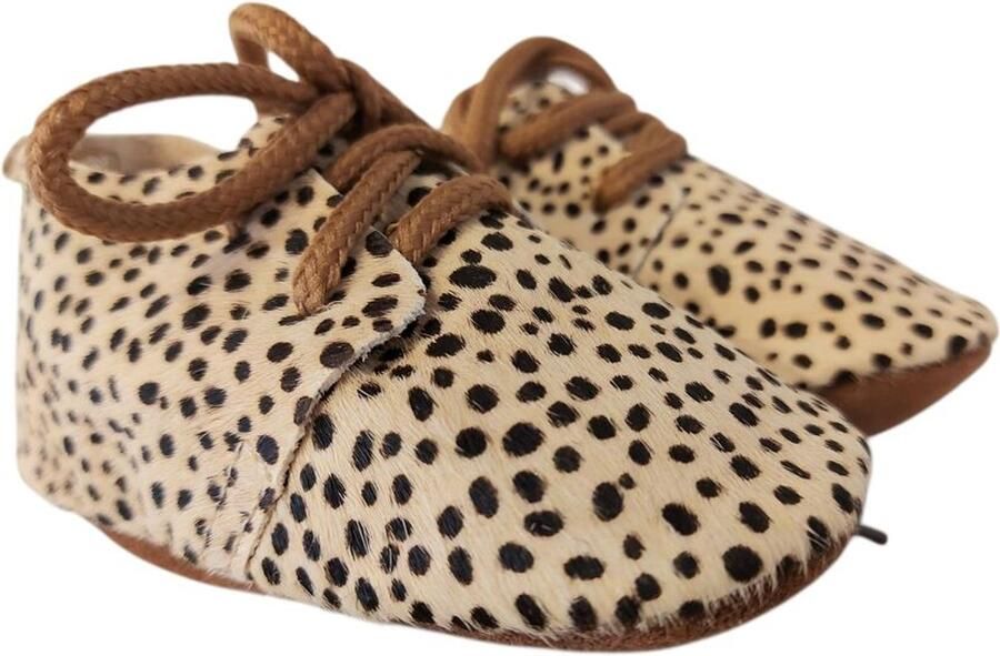 Healty Shoes Healthy Shoes Paris Veterschoen Zand Print