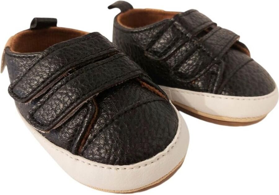 Healty Shoes Healthy Shoes Utrecht Klittenbandschoen Black