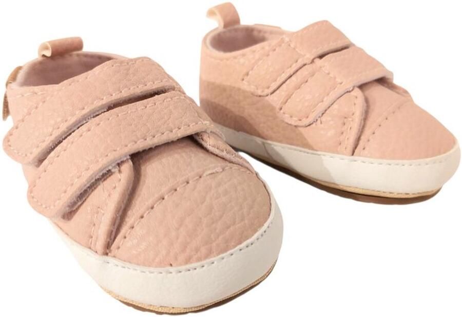 Healty Shoes Healthy Shoes Utrecht Klittenbandschoen Pink