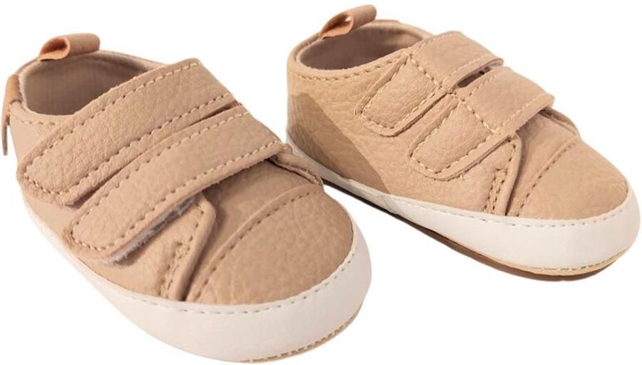 Healty Shoes Healthy Shoes Utrecht Klittenbandschoen Sand