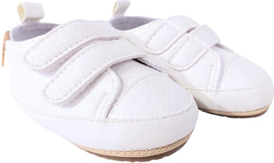 Healty Shoes Healthy Shoes Utrecht Klittenbandschoen Wit