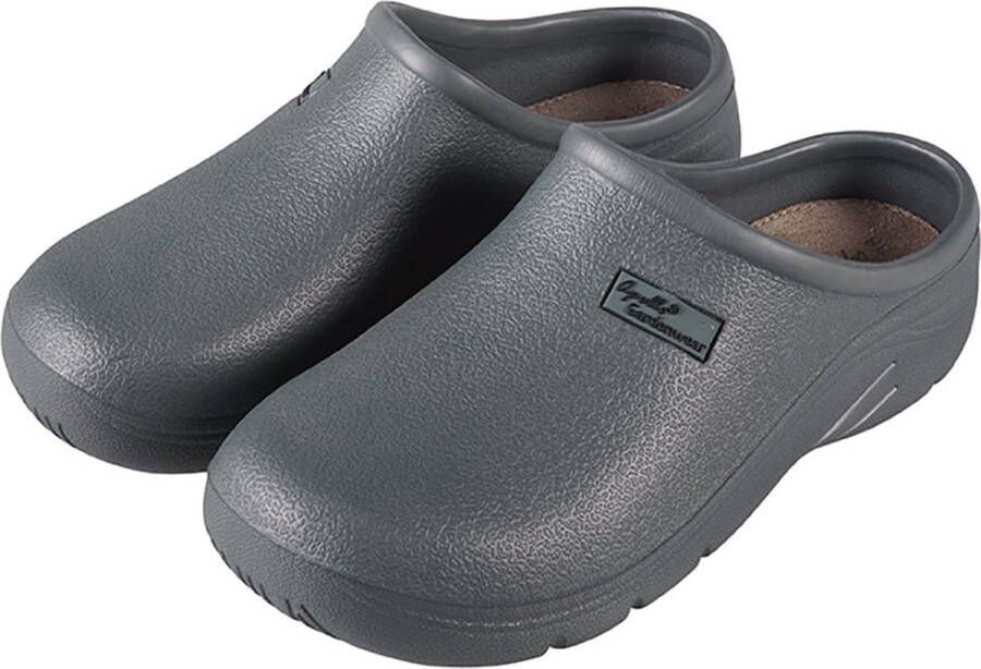 Heat Essentials Klompen Dames Tuinklompen Dames Grijs Tuinschoenen