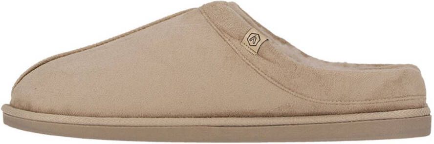 Heat Essentials Pantoffels Heren Beige Zand 45 46 Heren Pantoffels Sloffen Heren Suede Look - Foto 2