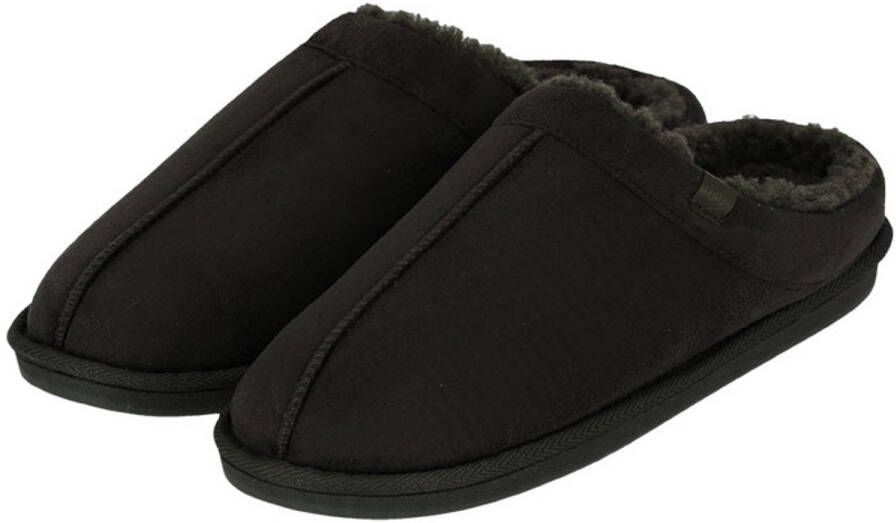 Heat Essentials Pantoffels Heren Groen Khaki 43 44 Heren Pantoffels Sloffen Heren Suede Look - Foto 2