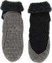 Heat Essentials Wollen Pantoffel Sokken Unisex Antraciet 45 46 Cosyshoe Antislip Sokken Pantoffels Heren Sloffen Heren Huissokken - Thumbnail 2