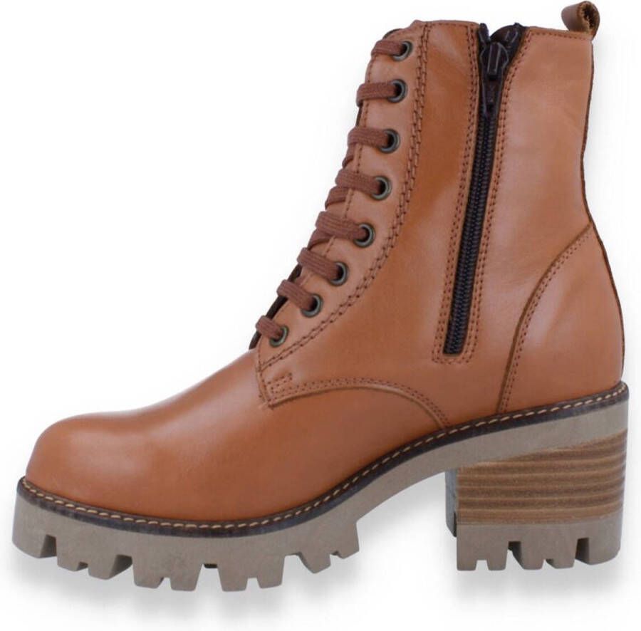 Hee! Dames Bottine Cognac