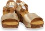 Hee! Dames Sandaal Champagne GOUD - Thumbnail 1