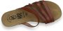 Hee! Dames Slipper Cognac COGNA - Thumbnail 2