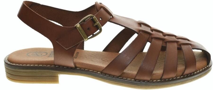 HEE Romeinse Sandalen Dames Cognac