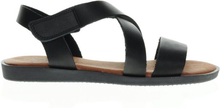 HEE Zwarte Sandalen Velcro