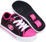 Heelys Classic X2 in Zwart en Roze - Thumbnail 1