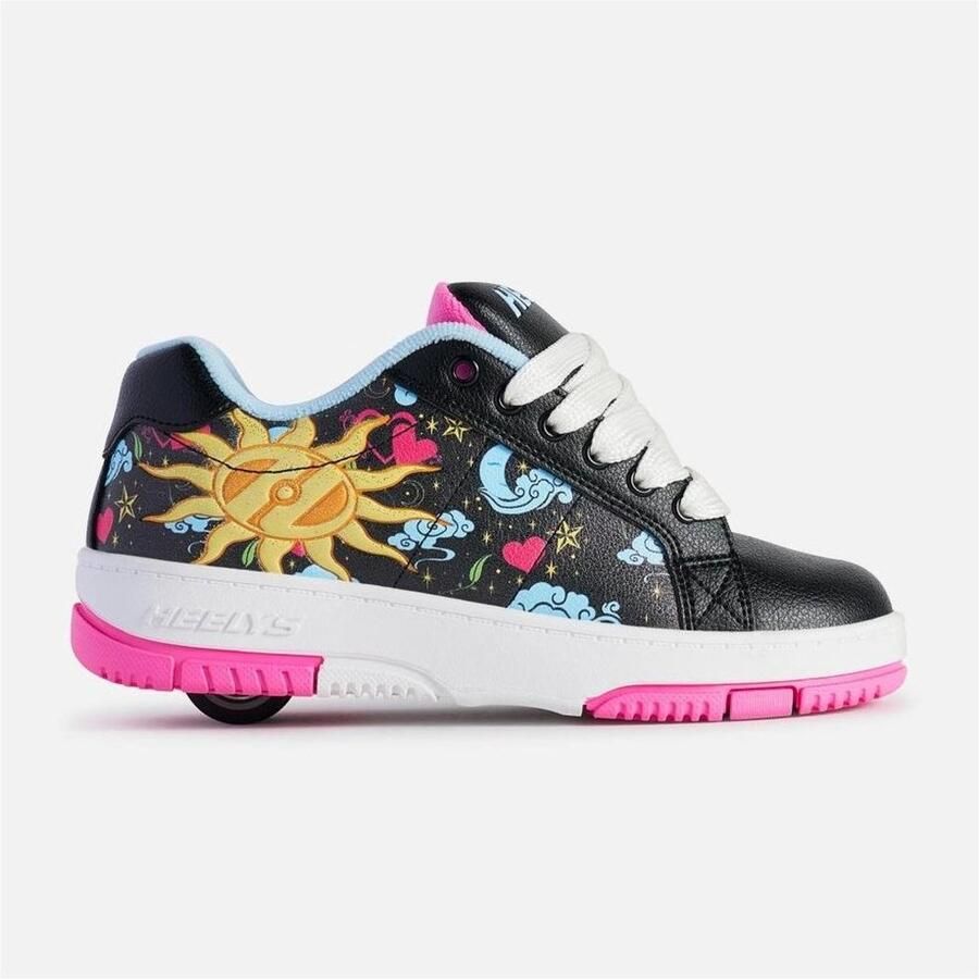 Heelys Kolect Prints Black Blue Neon Pink