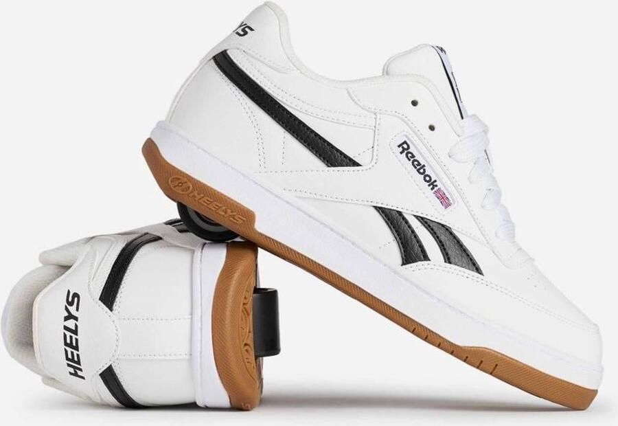 Heelys Reebok Club C wit zwart kids (HLY-B1W-7925)