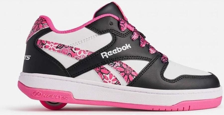 Heelys Kinder Sneaker Reebok BB4500 Low HE01492060 HE153 Black White Pink