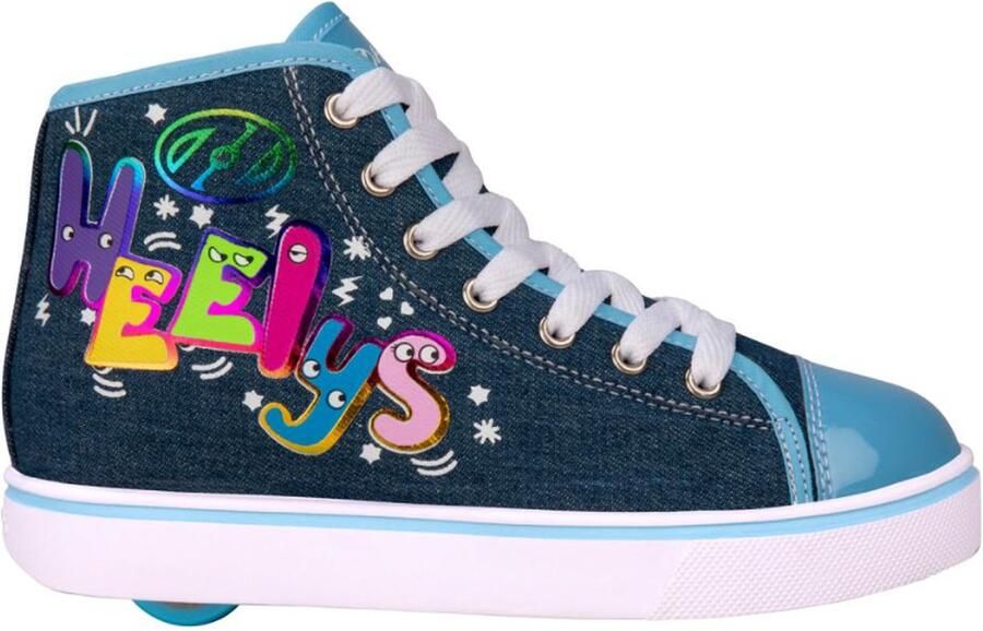 Heelys Veloz blauw denim multi rainbow kids (HLY-G1W-4582) - Foto 5