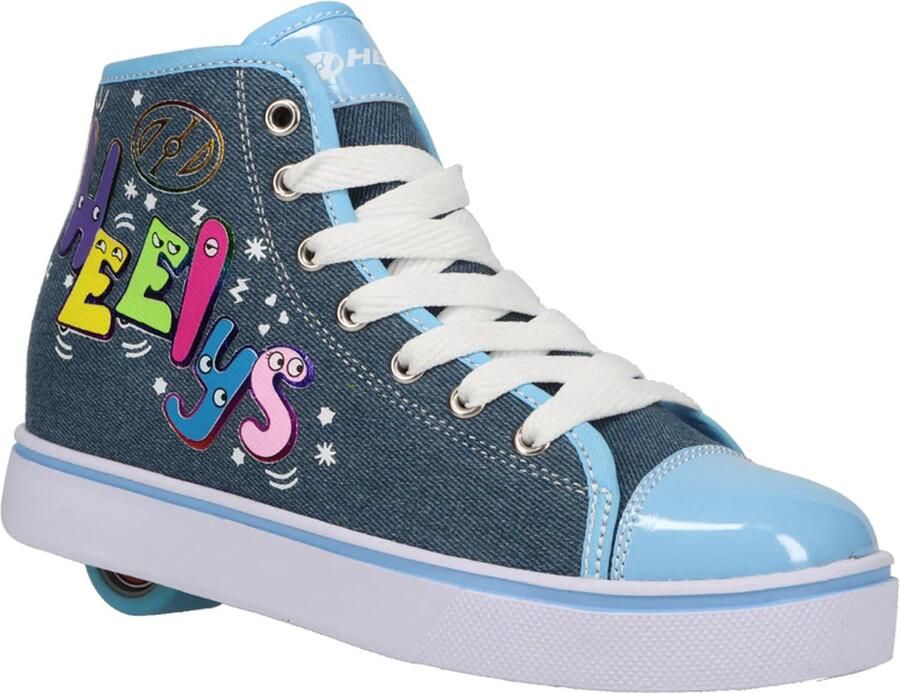 Heelys Veloz blauw denim multi rainbow kids (HLY-G1W-4582) - Foto 3