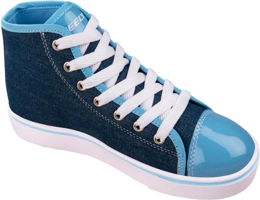 Heelys Veloz blauw denim multi rainbow kids (HLY-G1W-4582) - Foto 4