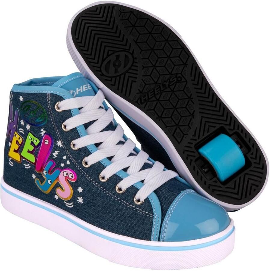 Heelys Veloz blauw denim multi rainbow kids (HLY-G1W-4583) - Foto 2