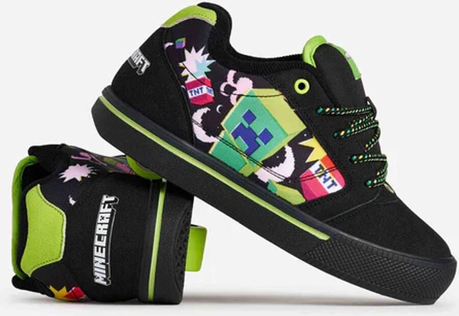 Heelys x Minecraft Pro 25 Zwart Groen