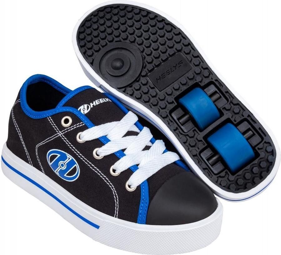 Heelys Kinder Sneaker Classic X2 HE101460 HE114 Black White Blue - Foto 2