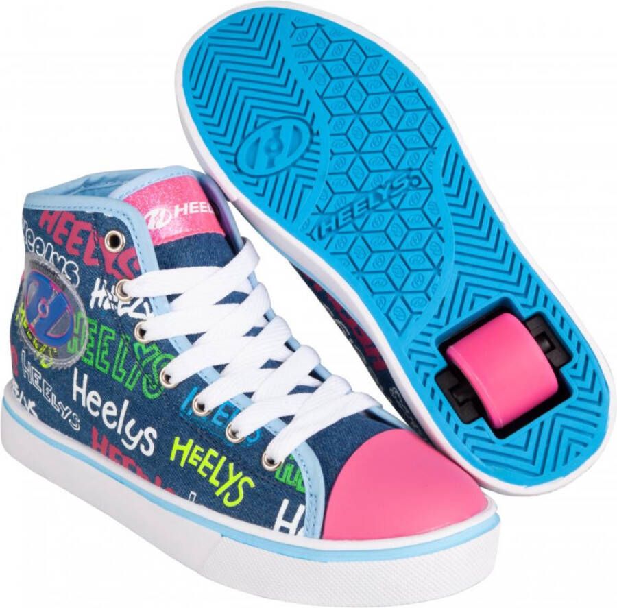 Heelys Veloz blauw denim kids(HLY G1W 4547 )