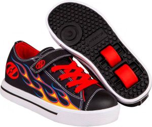 Heelys X2 Snazzy X2 Schoen Black Yellow Red Flame Kinderen