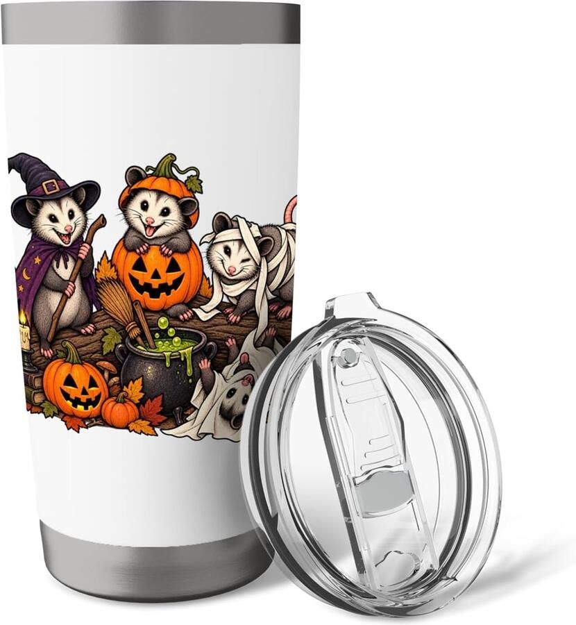Heks Mumie Geest Halloween Kunst Thermobeker