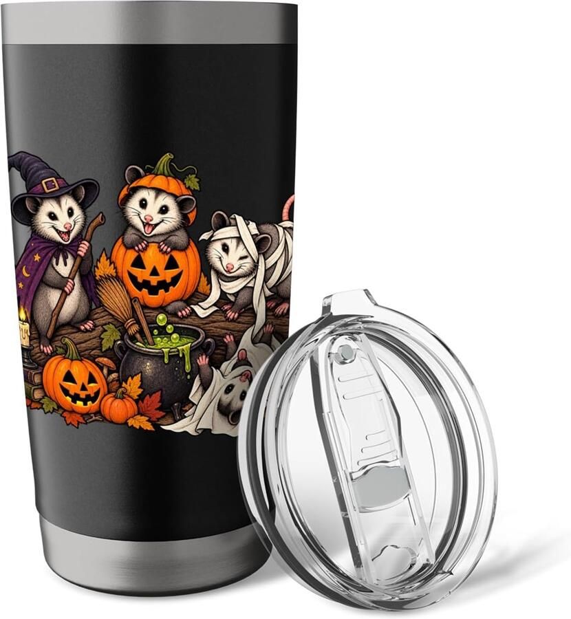Heks Mumie Geest Halloween Kunst Thermobeker