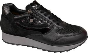 Helioform 250.016 404 Zwart-sneakers K leest-extra brede sneakers