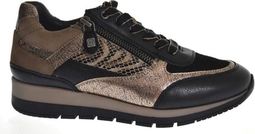 Helioform 281.002.0350 H Dames Sneakers Zwart Combi