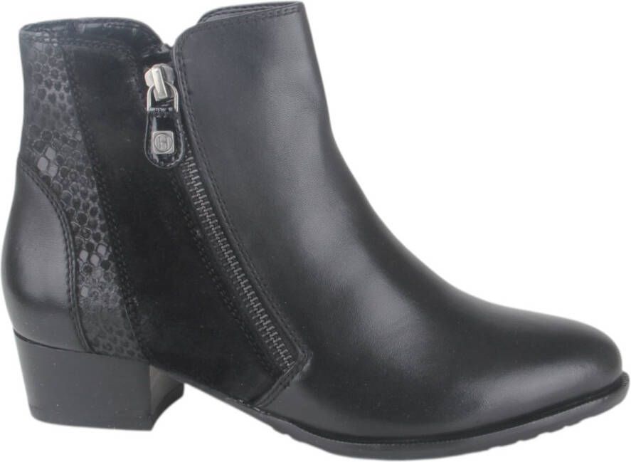 Helioform 560.016-0404-H dames enkellaarzen gekleed (7) zwart