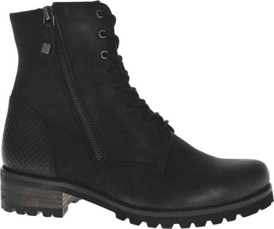 helioform 659.010.0110 K Dames Veterboot Zwart