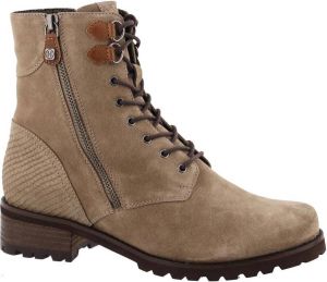 Helioform art 658.022 0134 taupe suede H leest