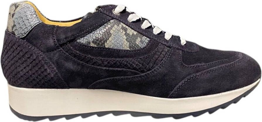 Helioform Dames Sneakers 250.022.0320 Blauw Wijdte:K (38½)