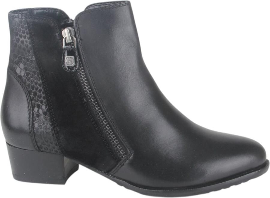 Helioform 560.016-0404-H dames enkellaarzen gekleed (8) zwart