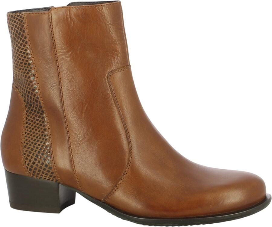 Helioform art. 231.022 0128 dames cognac enkellaars
