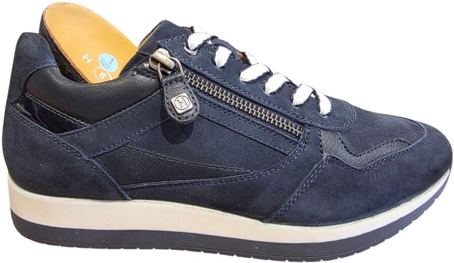 Helioform art 253.062 0405 dames veter rits H leest blauw