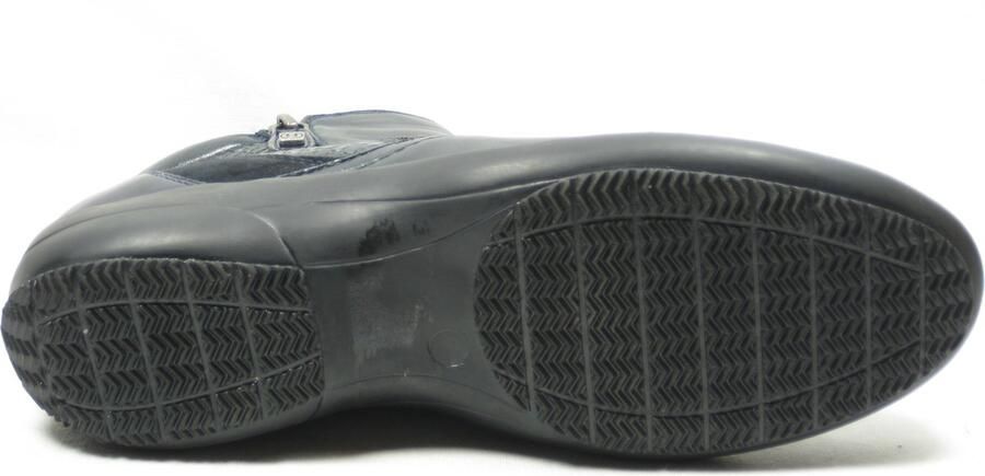 Helioform Dames enkellaars met twee ritsen Artikel 141.046.0405 Donkerblauw