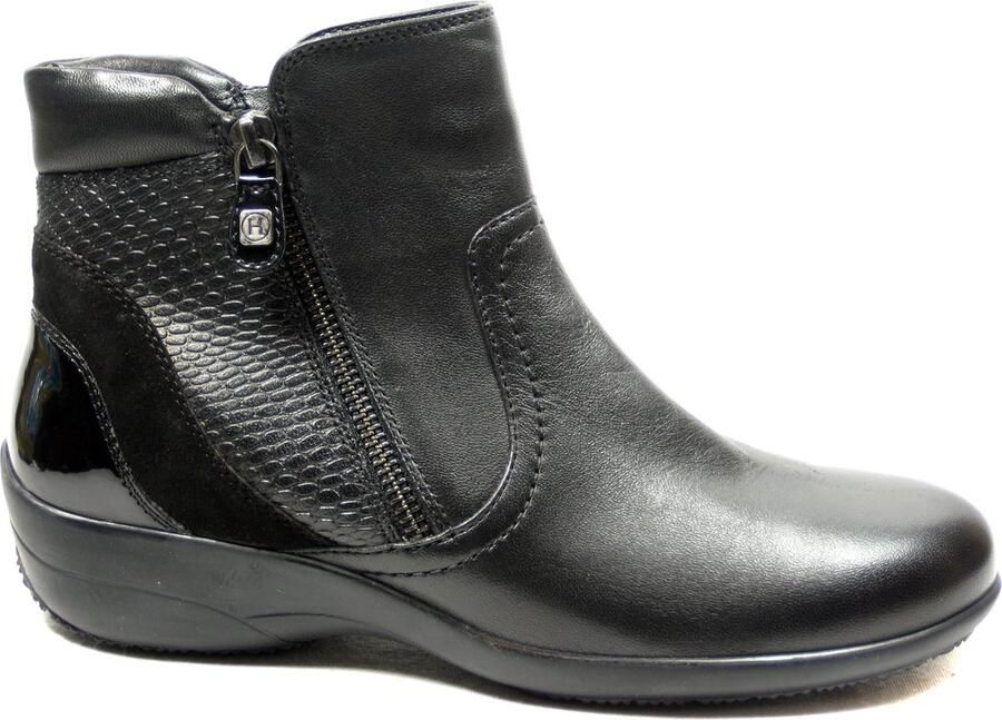 Helioform enkelaars zwart 141.045.0404 Wijdte H