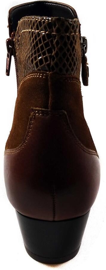 Helioform enkellaars met hakje Wijdte K extra breed 231.021.0128 Cognac