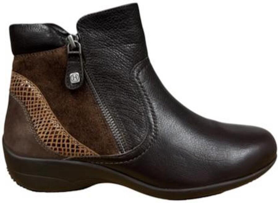 Helioform art 141.046 0424 bruin dames leren enkellaars