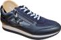 Helioform sneaker blauw leer H leest uitneembaar voetbed art. 253.054 - Thumbnail 1